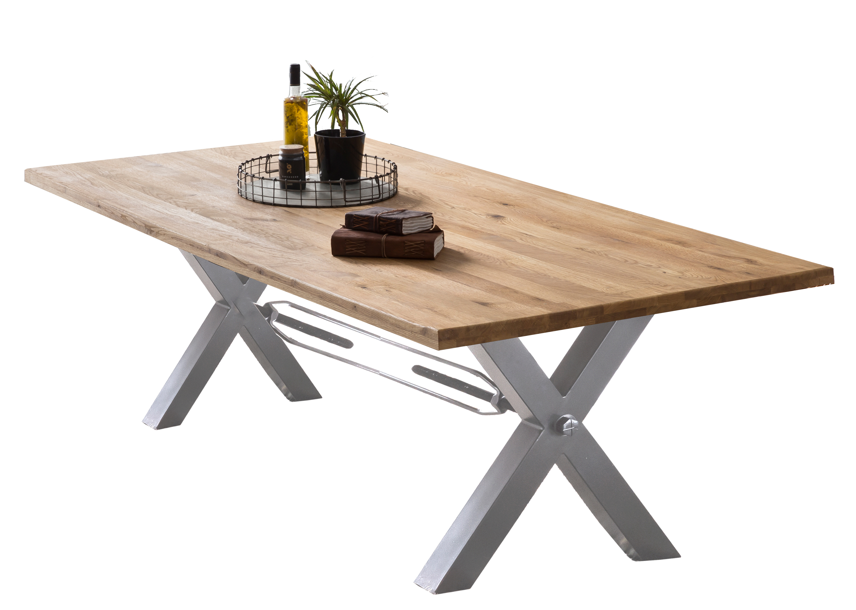 SIT Möbel TABLES & CO Tisch 180x100 cm mit X-Gestell
