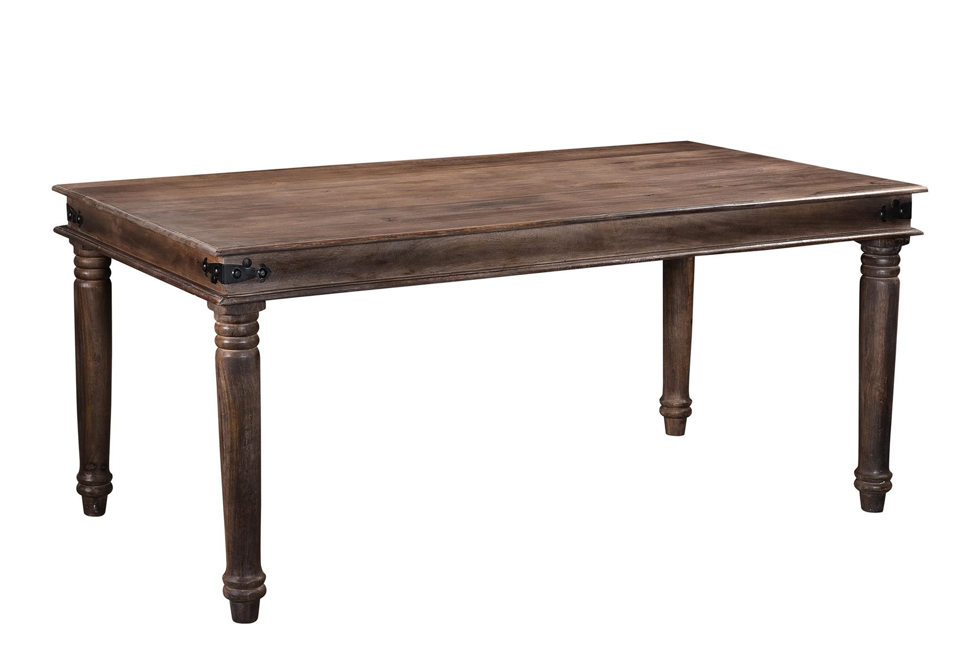 SIT Möbel TABLES & CO Tisch 180x90 cm mit Eisenbeschlägen und gedrechselten Beinen