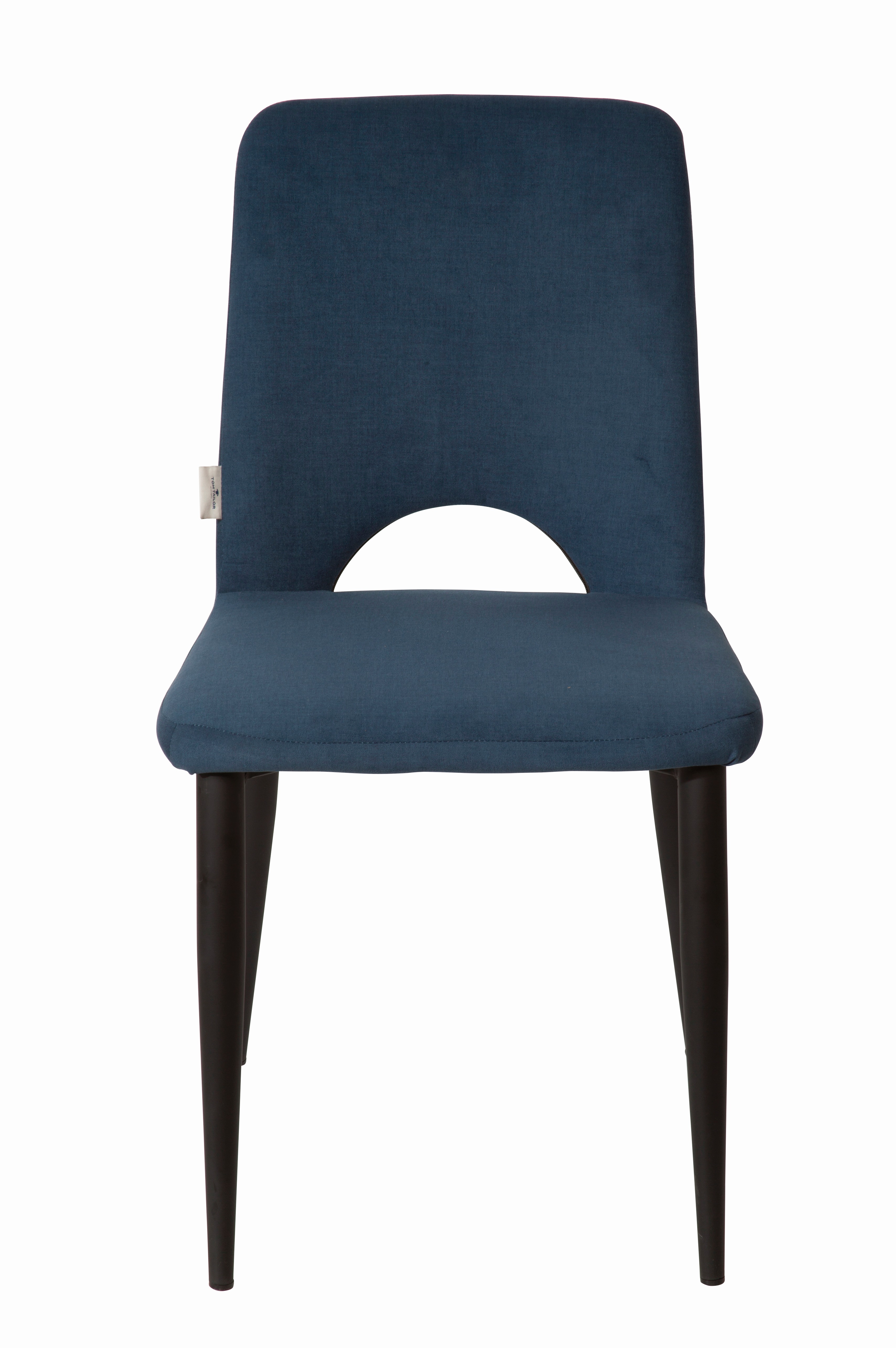SIT Möbel SIT&CHAIRS Tom Tailor Stuhl, 2er-Set T-Velvet Chair, Sitz und Rücken gepolstert, ink blue