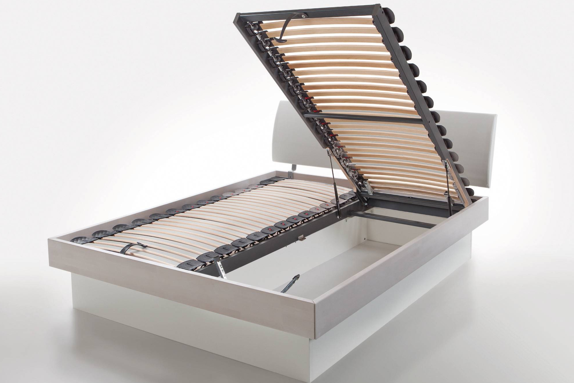 Hasena Bett Wood-Line Practico Box Premium 18
