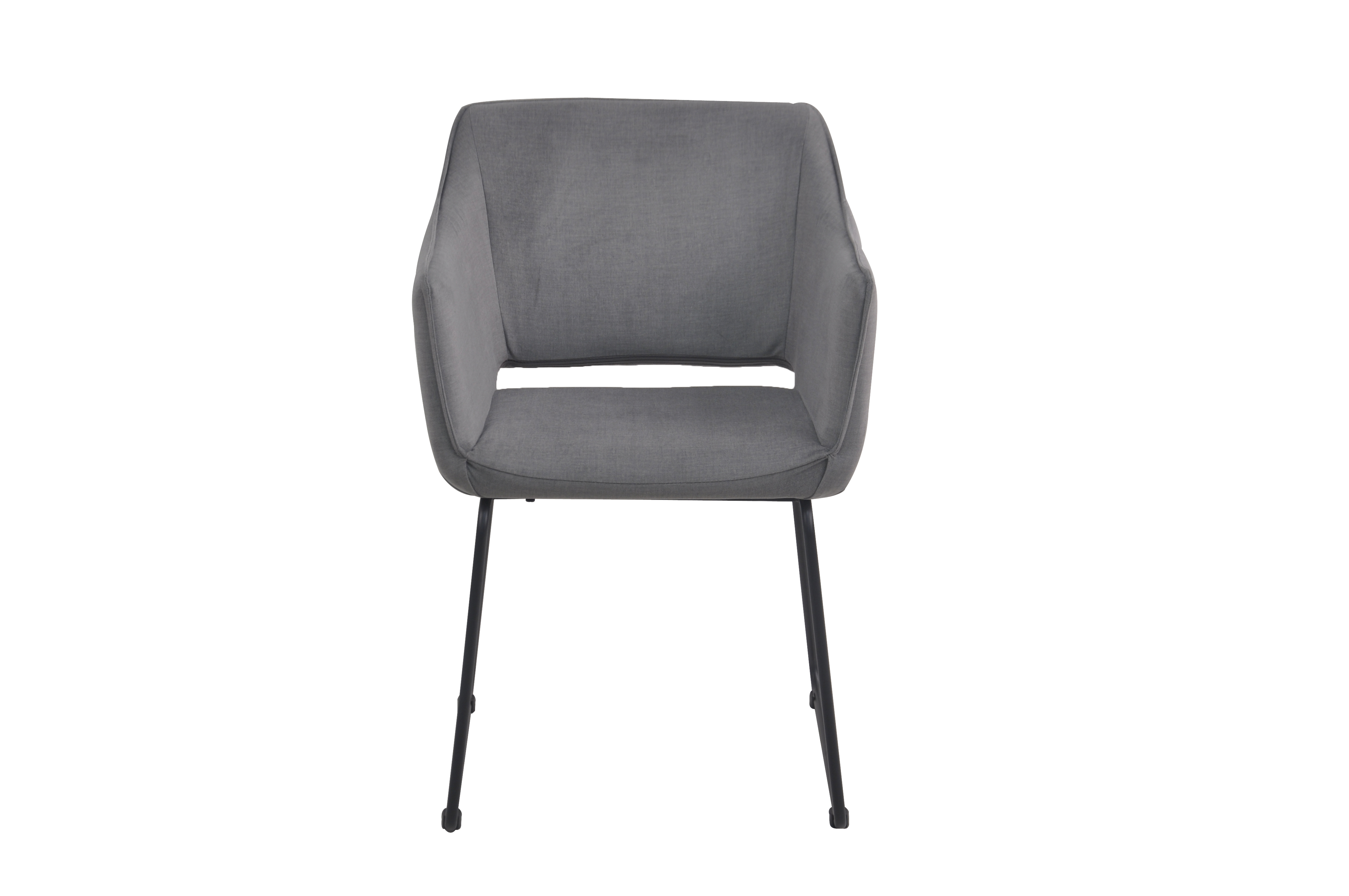 SIT Möbel SIT&CHAIRS Tom Tailor Armlehnstuhl, 2er-Set T-Velvet Armchair, gepolstert, basalt